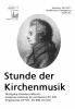 Titelbild des Programmheftes zum Konzert „Vesperae solennes de confessore“ von W. A. Mozart am 26.02.2011 in der Stadtkirche Ludwigsburg